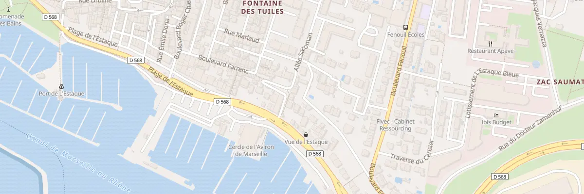 Plan du 12 Pas Ferrari à Marseille 16e Arrondissement