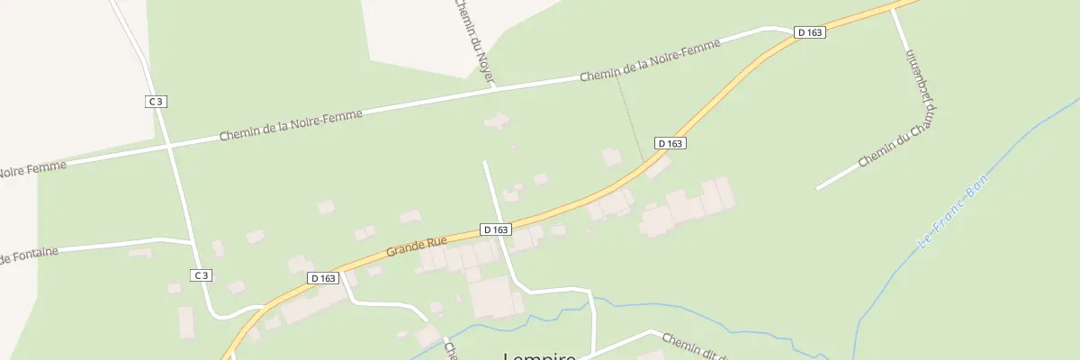Plan du 11 Gr Grande Rue à Landrecourt-Lempire