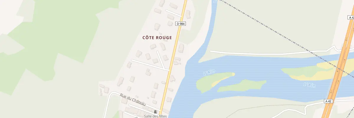 Plan du 153 Rue des Rives de l’Ain à Varambon