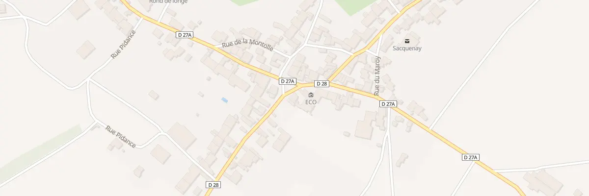 Plan du 5 Pl de la Charme à Sacquenay