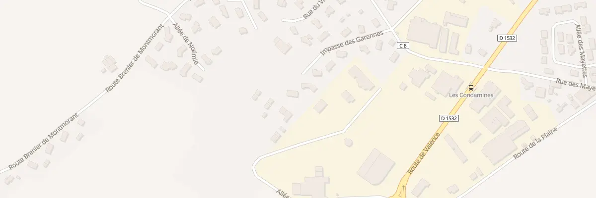 Plan du 178 Imp des Garennes à Saint-Romans