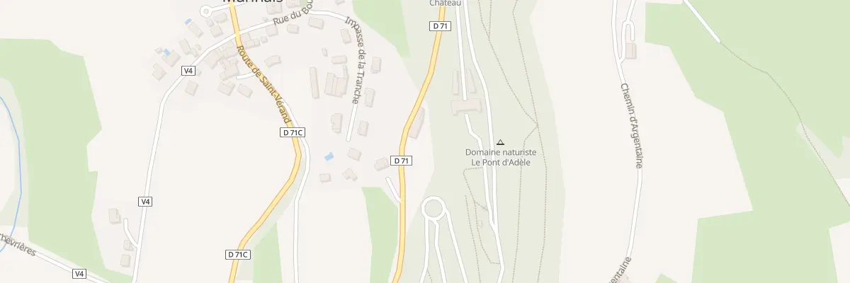 Plan du 1920 Rte de Roybon à Murinais