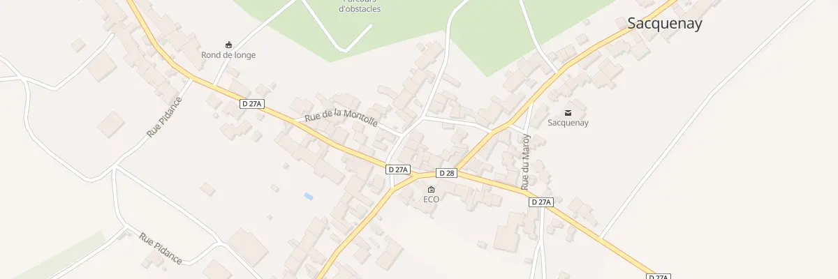 Plan du 10 Rue de la Montolle à Sacquenay