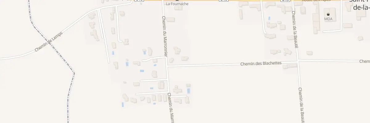 Plan du 145 Che du Marronnier à Saint-Hilaire-de-la-Côte