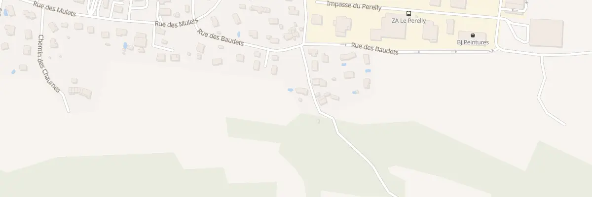 Plan du 110 Chem de la Gaspardiere à Optevoz