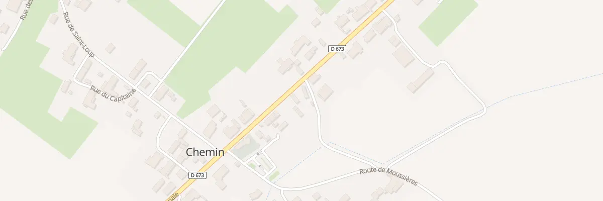 Plan du 11 Rte Nationale à Chemin