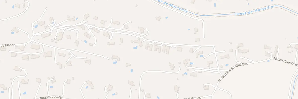 Plan du 1721 Ach d’Aix Bas à Ventabren