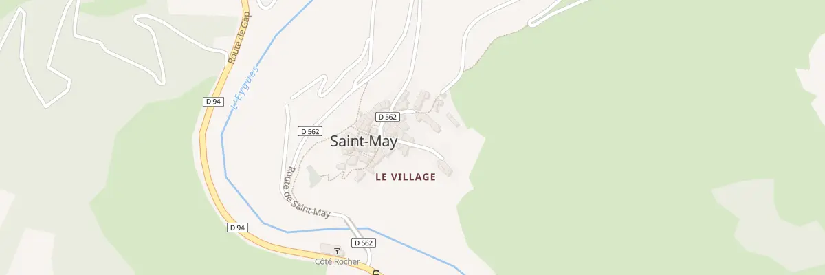 Plan du 5012 Le Village à Saint-May