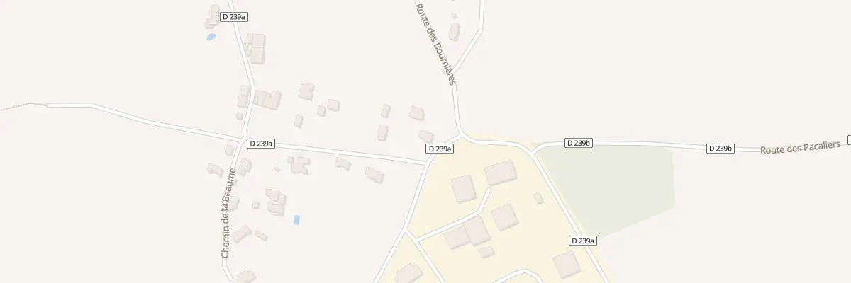 Plan du 351 Rte des Serres à Saint-Laurent-en-Royans