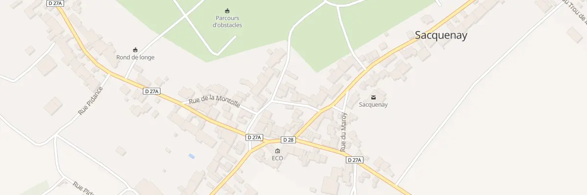 Plan du 4 Rue du 8 Mai 1945 à Sacquenay