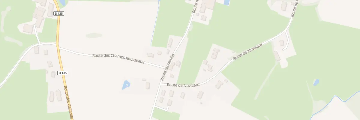Plan du 3123 Rte du Moulin à Sagy