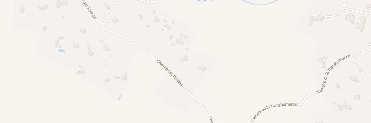 Plan du 758 Che des Plaines à Saint-Cannat