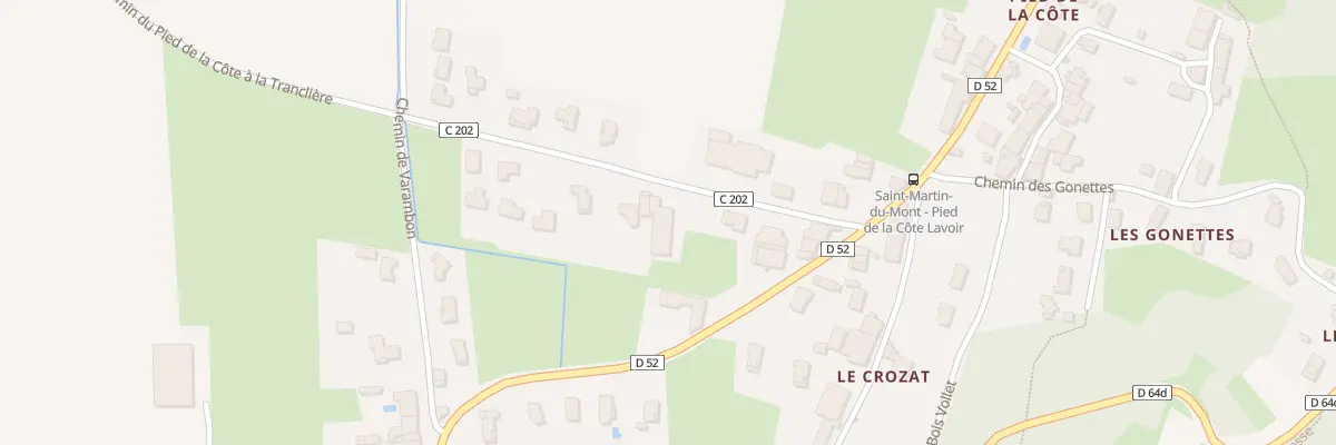 Plan du 145 Che de la Maison Chene à Saint-Martin-du-Mont