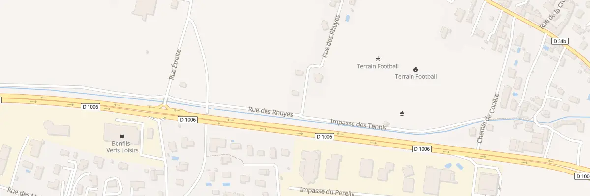 Plan du 356 Rue des Rhuyes à Ruy-Montceau