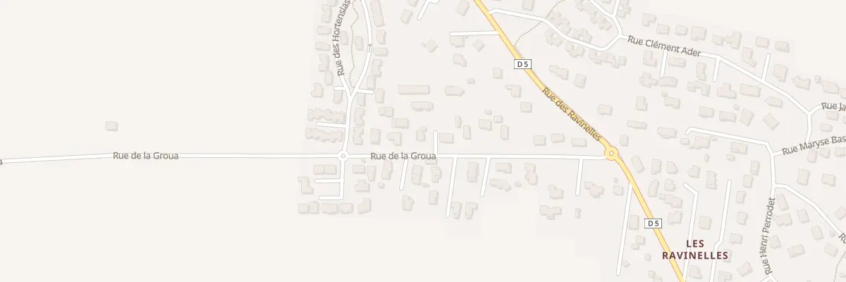 Plan du 18 Rue de la Groua à Château-Gaillard