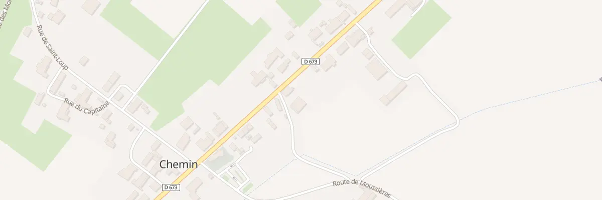 Plan du 9 Rte Nationale à Chemin