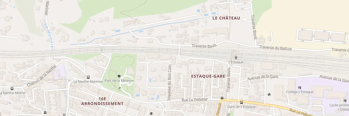 Plan du 18 Imp du Bon Coin à Marseille 16e Arrondissement