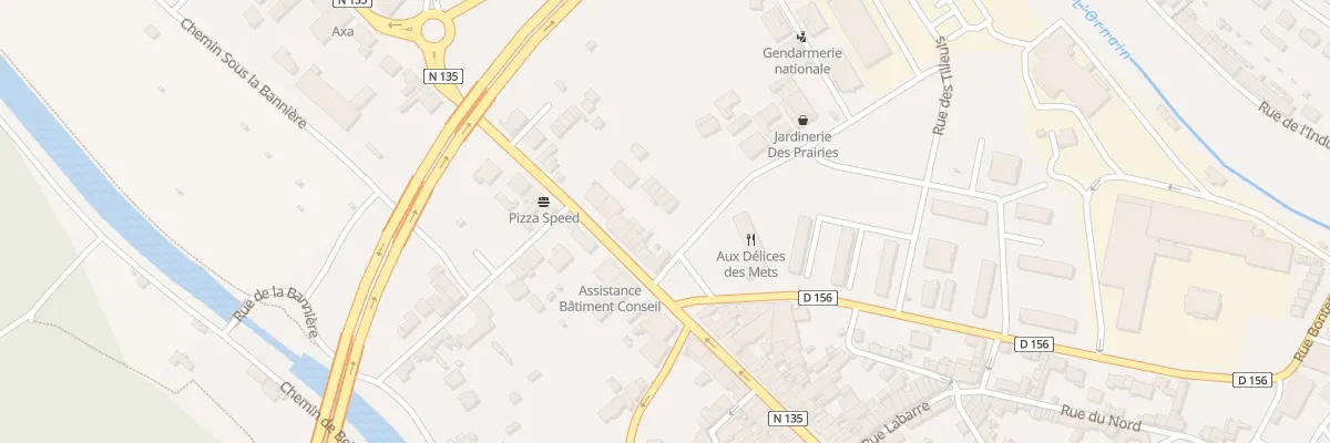 Plan du 100 Rue Leroux à Ligny-en-Barrois