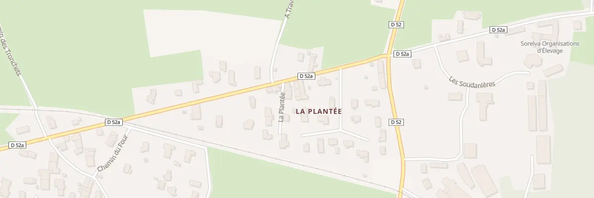 Plan du 523 Rte des Soudanieres à Ceyzériat