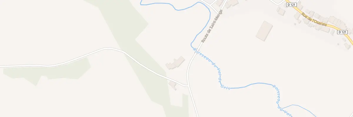 Plan du 4 Rte de Saint Menge à Rolampont