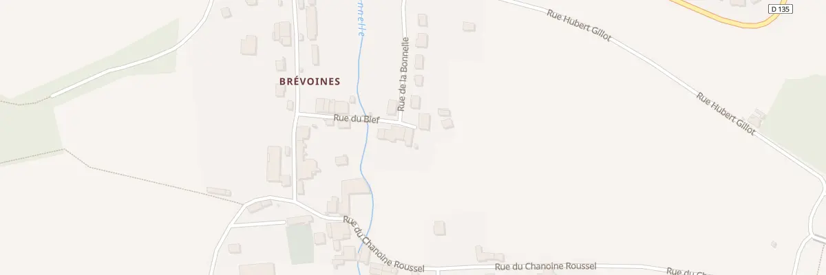 Plan du 136 Rue de la Bonnelle à Langres