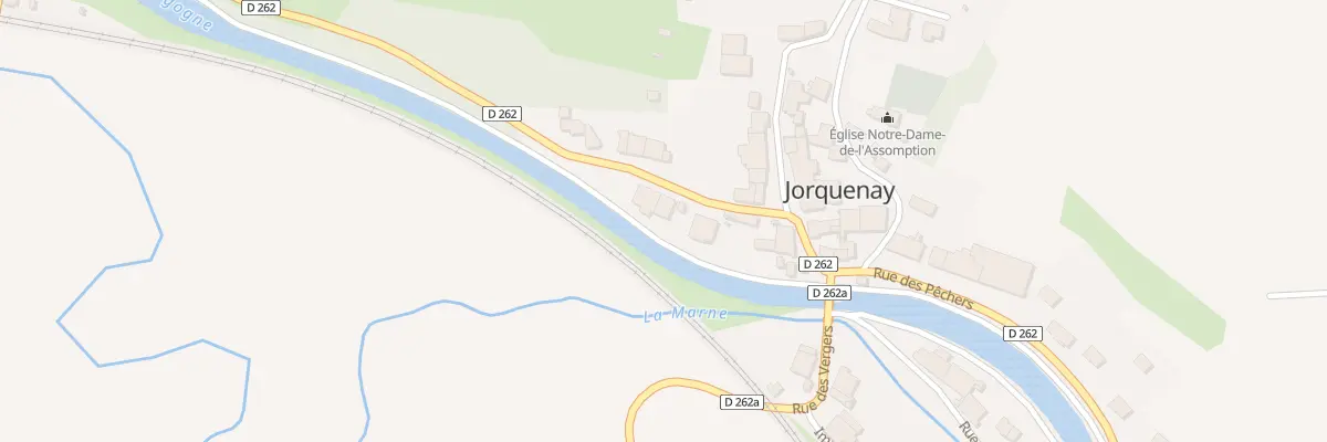 Plan du 3 Rue des Accacias à Humes-Jorquenay