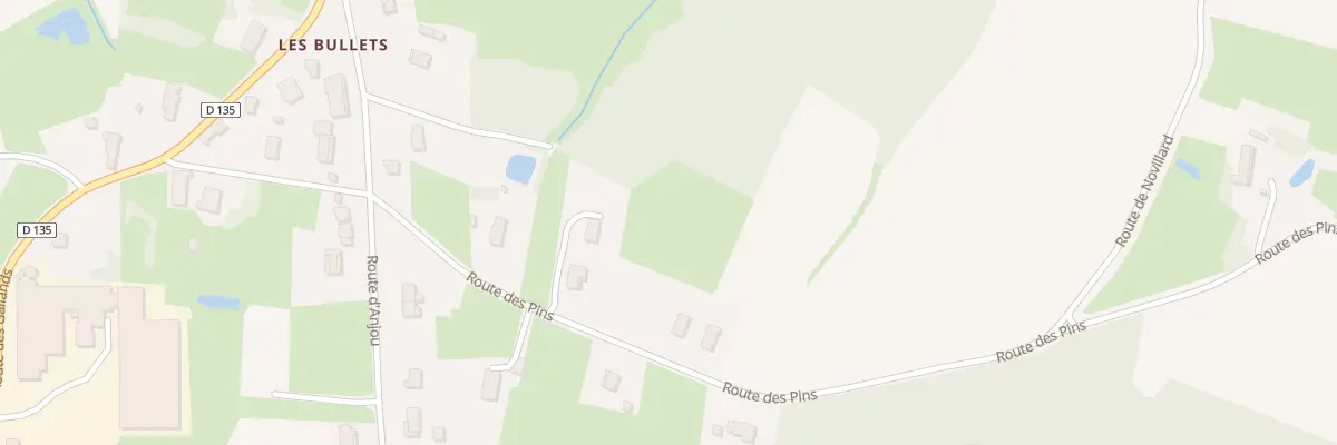 Plan du 385 Rte des Pins à Sagy