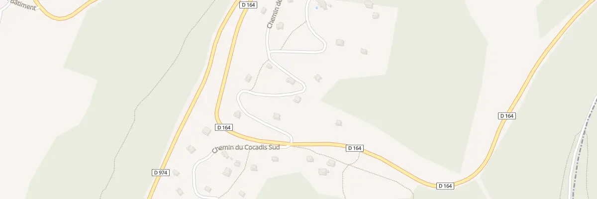 Plan du 234 Che Cocadis Nord à Bédoin