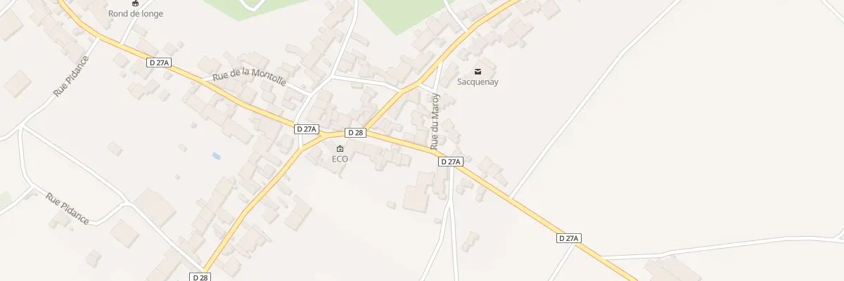Plan du 4 Rue du Maroy à Sacquenay