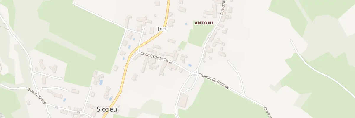 Plan du 11 Che de la Croix à Siccieu-Saint-Julien-et-Carisieu