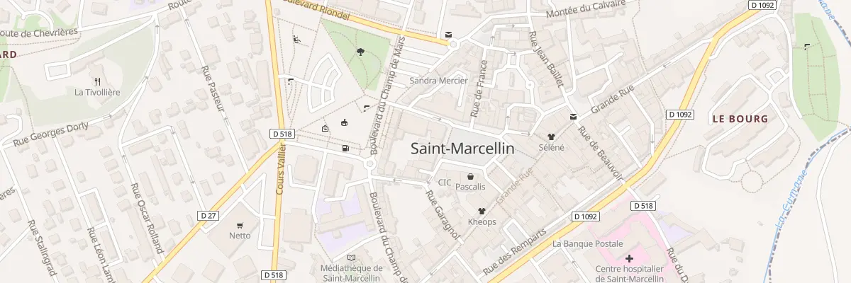 Plan du 19 Pl d’Armes à Saint-Marcellin