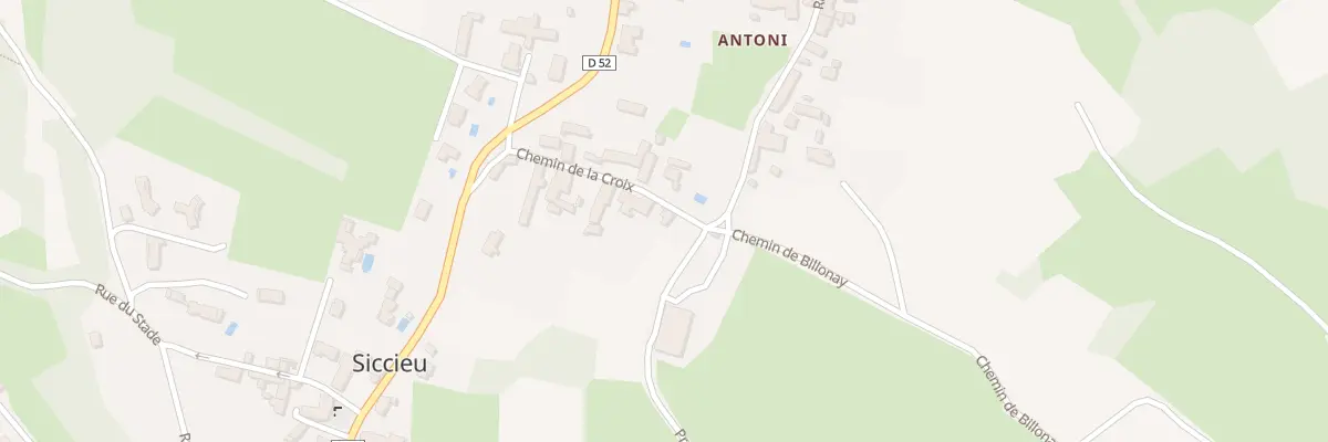 Plan du 22 Che de la Croix à Siccieu-Saint-Julien-et-Carisieu