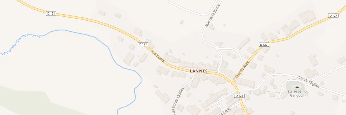 Plan du 18 Rue Basse à Rolampont