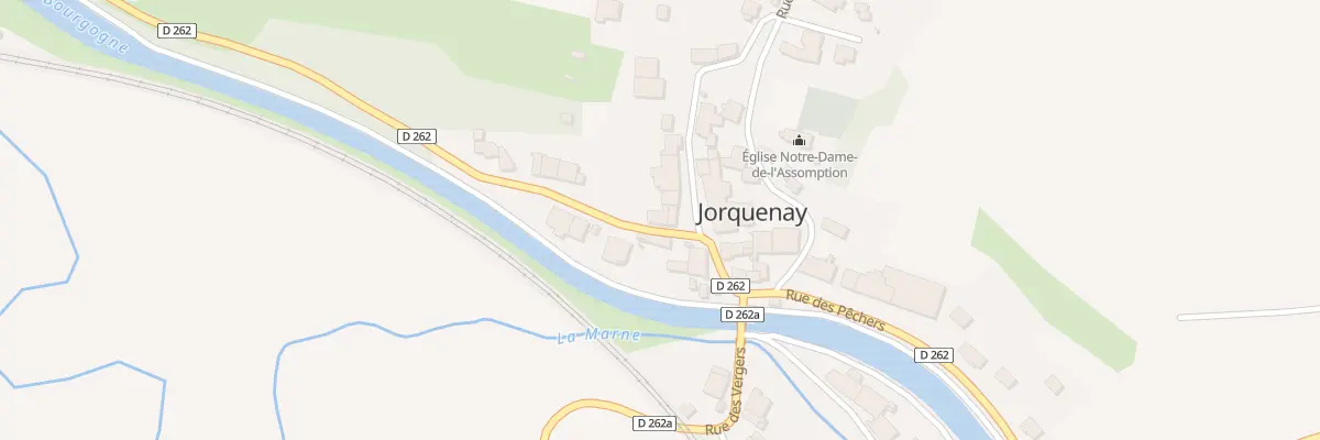 Plan du 10 Rue des Acacias à Humes-Jorquenay