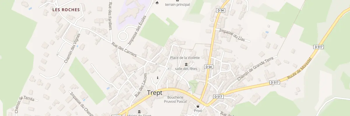 Plan du 37 Pl de la Violette à Trept
