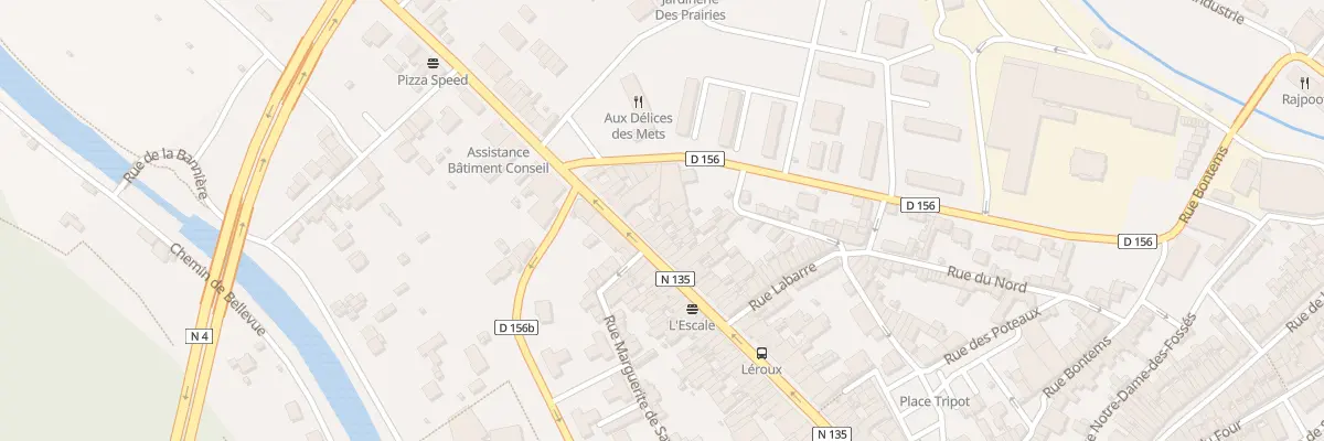 Plan du 80 Rue Leroux à Ligny-en-Barrois