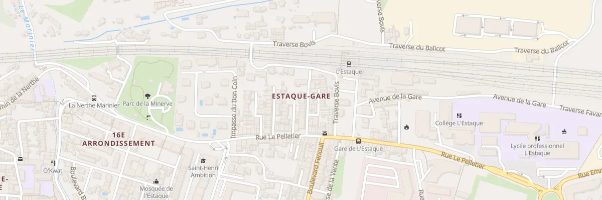 Plan du 15 Tsse de l’Harmonie à Marseille 16e Arrondissement