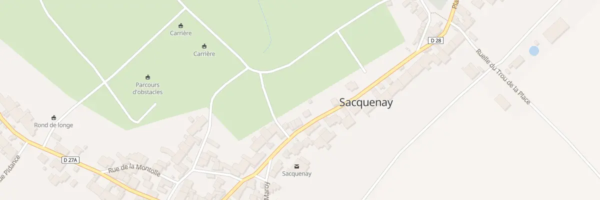 Plan du 10 Rue de l’Hôpital à Sacquenay