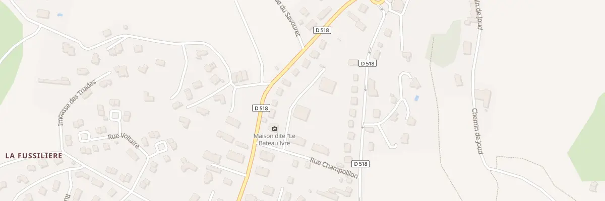 Plan du 8 Rue Champollion à Saint-Marcellin