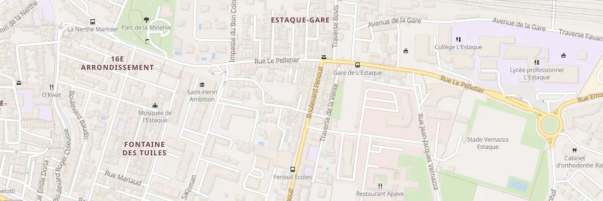 Plan du 5013 Tra Puget à Marseille 16e Arrondissement