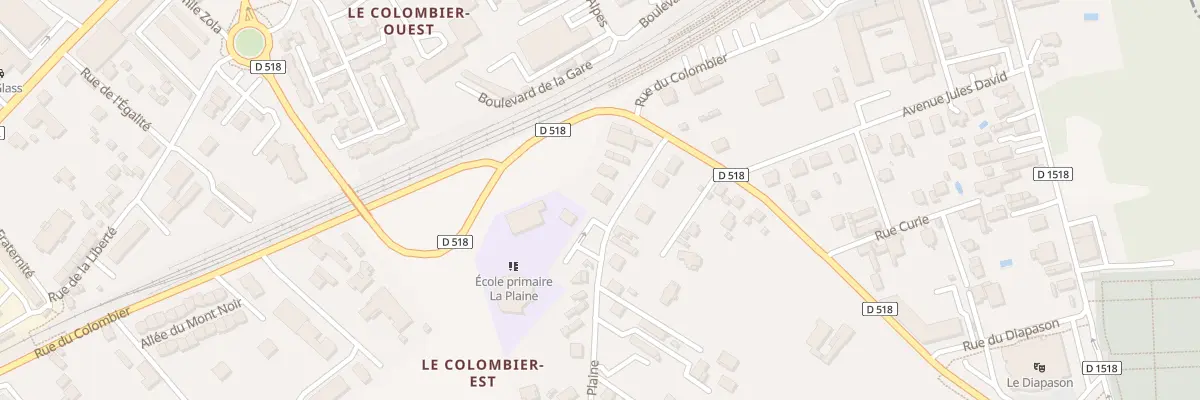 Plan du 4B Rue de la Plaine à Saint-Marcellin