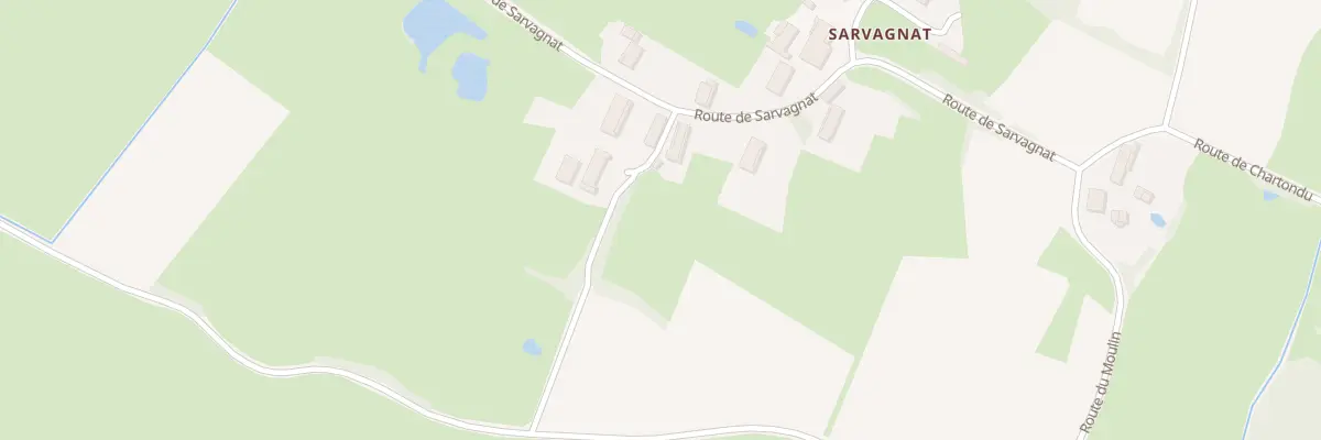 Plan du 816 Rte de Sarvagnat à Sagy