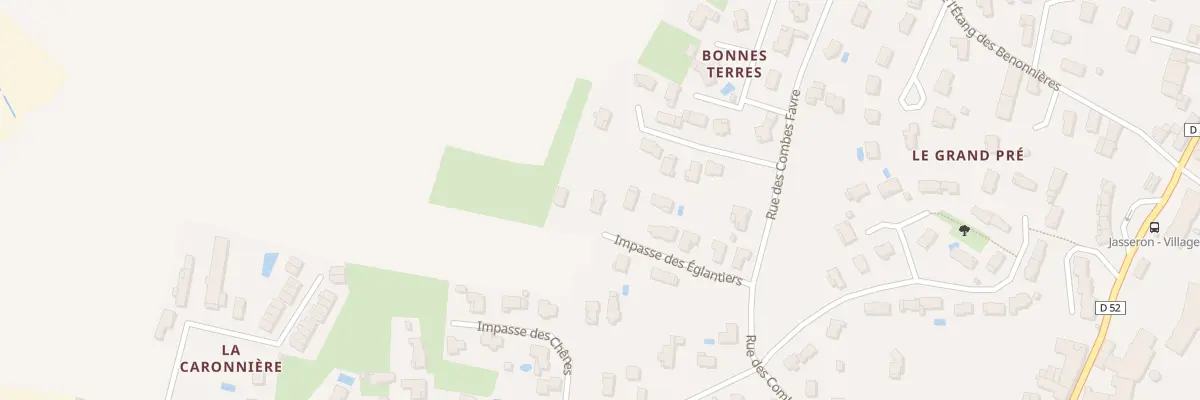 Plan du 191 Rue des Combes Favre à Jasseron