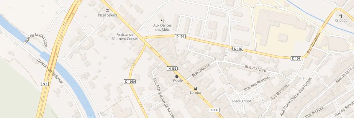 Plan du 70 Rue Leroux à Ligny-en-Barrois