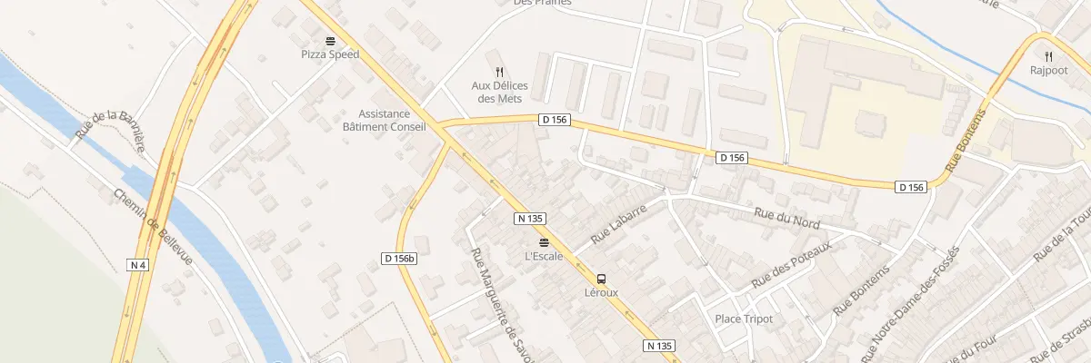 Plan du 72 Rue Leroux à Ligny-en-Barrois