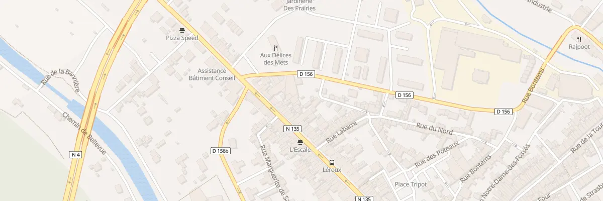 Plan du 76 Rue Leroux à Ligny-en-Barrois