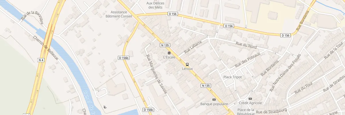 Plan du 57 Rue Leroux à Ligny-en-Barrois