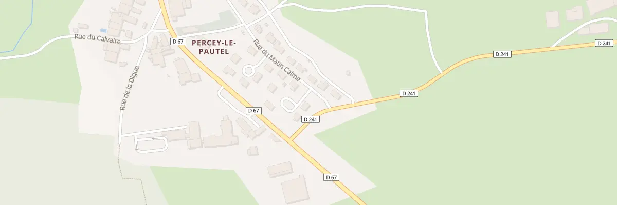 Plan du 5 Pl Pommeroy à Percey à Longeau-Percey