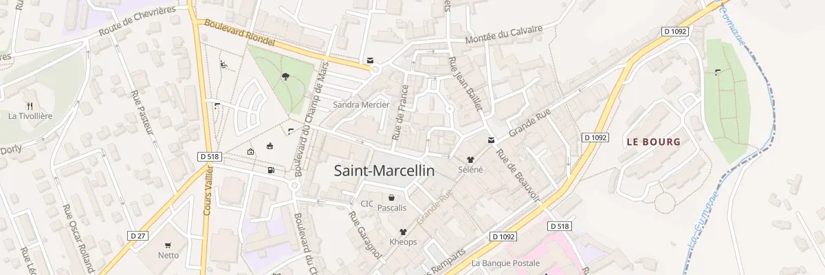 Plan du 12 Pl d’Armes à Saint-Marcellin