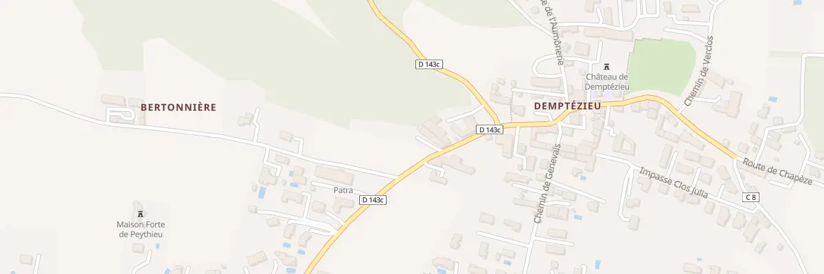 Plan du 60 Rte de Bourgoin-jallieu à Saint-Savin